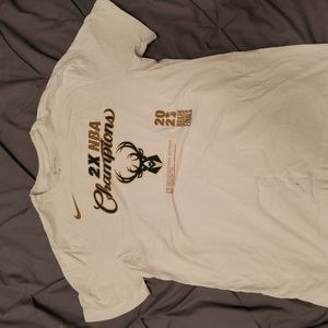 Milwaukee Bucks championship Nike tee